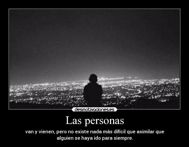 Las personas - 