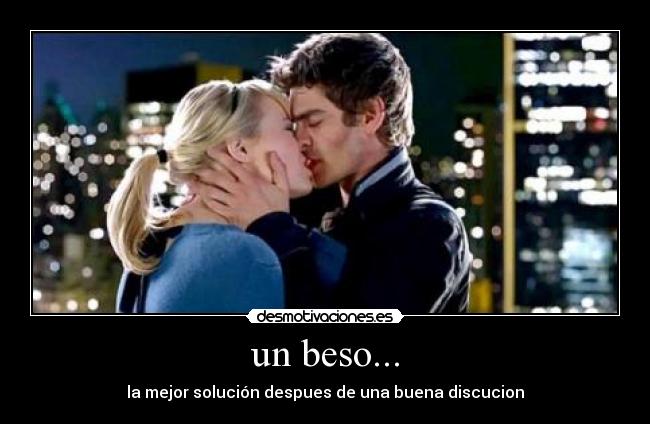 un beso... -