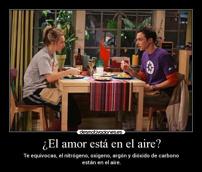 carteles amor sheldon cooper desmotivaciones
