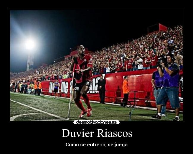 Duvier Riascos - Como se entrena, se juega