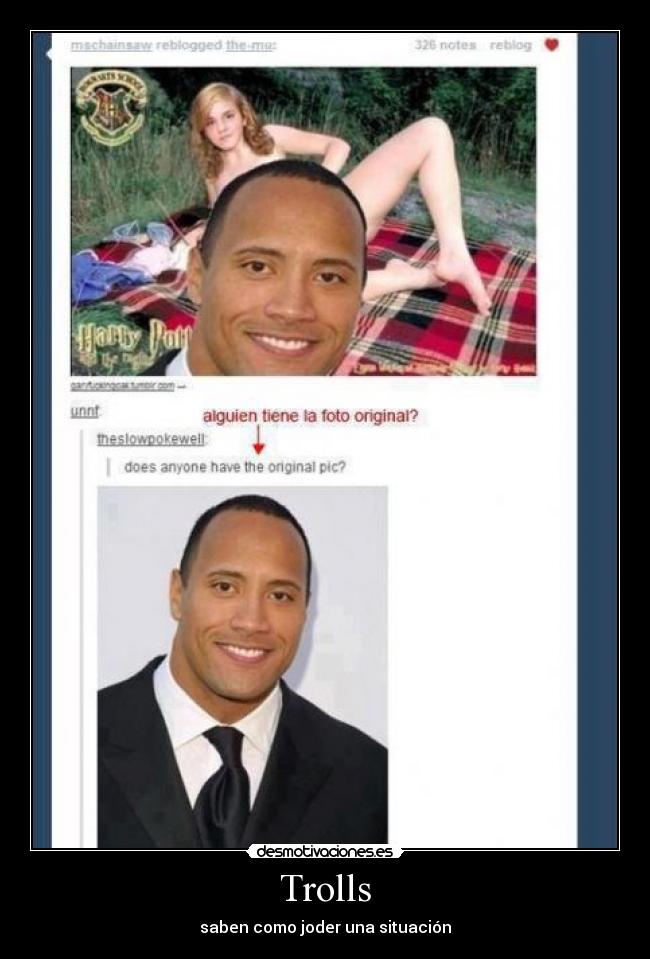 Trolls - saben como joder una situación