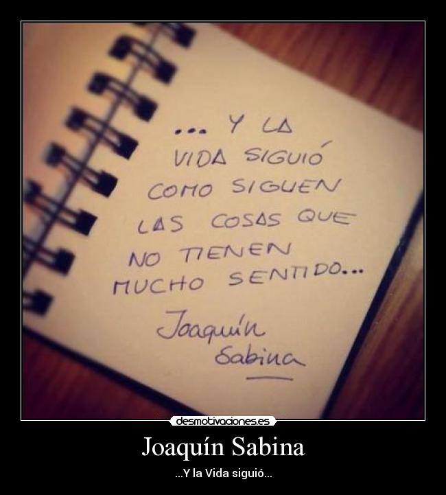 Joaquín Sabina - ...Y la Vida siguió...