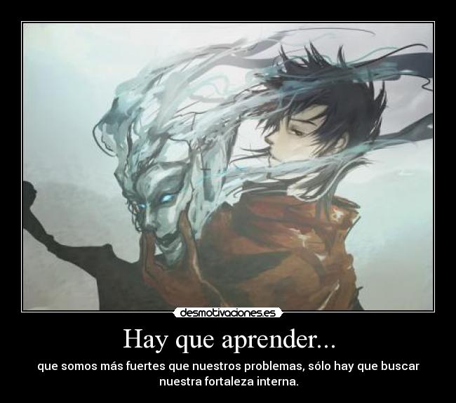 Hay que aprender... - 