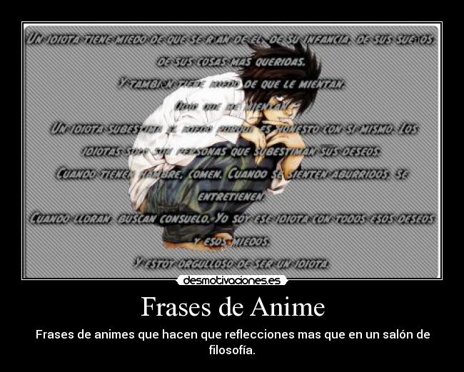 Frases de Anime -