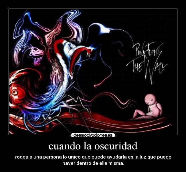 cuando la oscuridad -