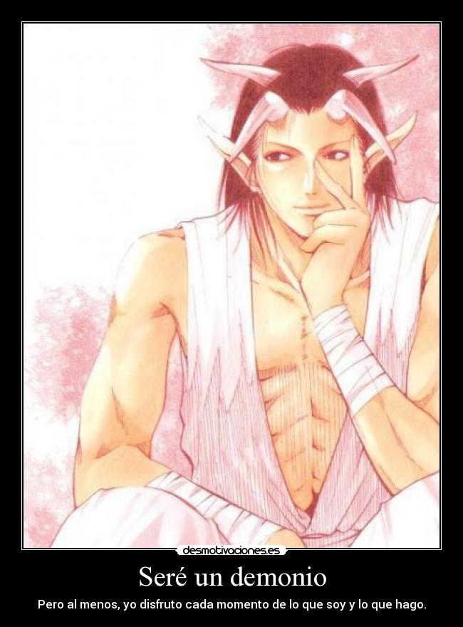 Seré un demonio - 