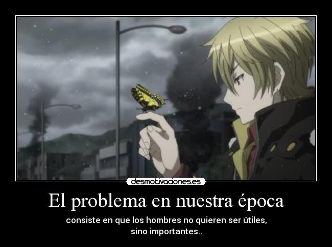 El problema en nuestra época -