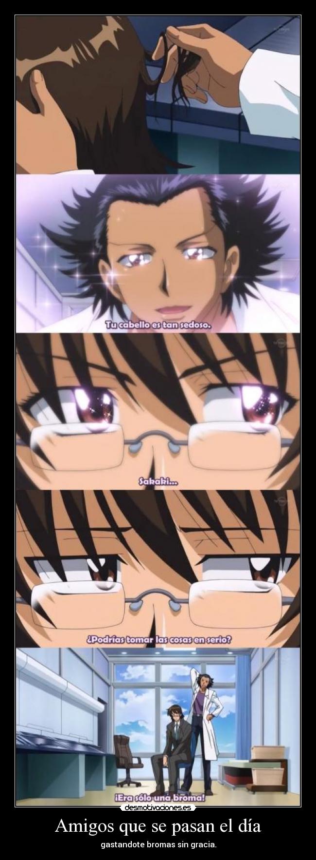 Amigos que se pasan el día -