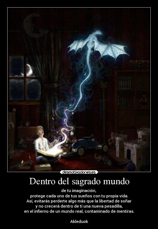 Dentro del sagrado mundo - 