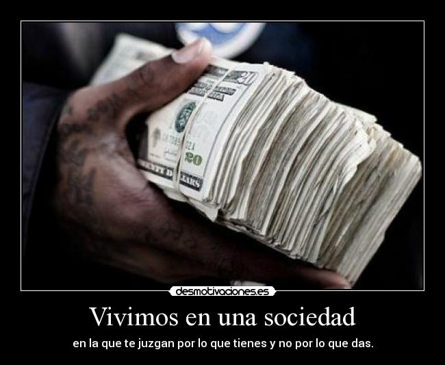 Vivimos en una sociedad - 