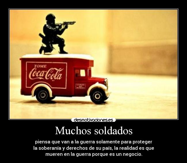 Muchos soldados -