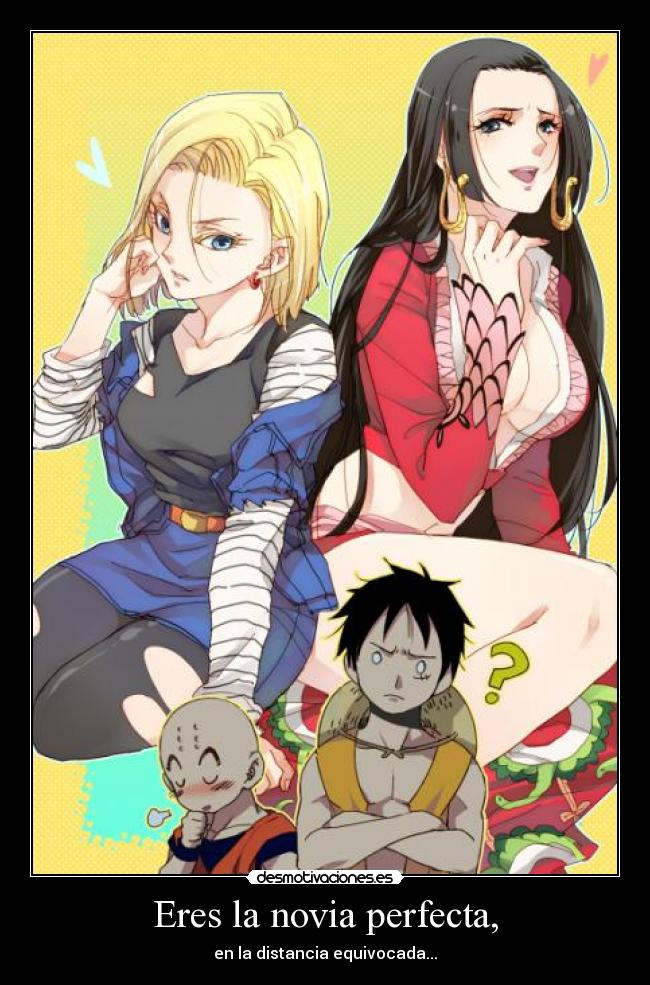 Eres la novia perfecta, - en la distancia equivocada...