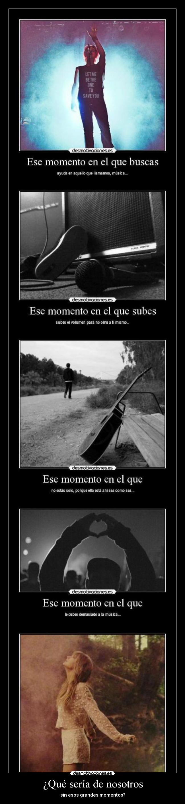 ¿Qué sería de nosotros -