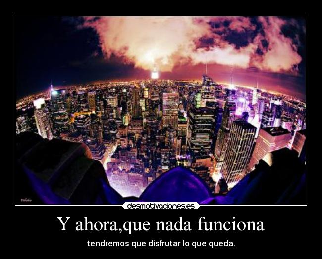 carteles city night desmotivaciones