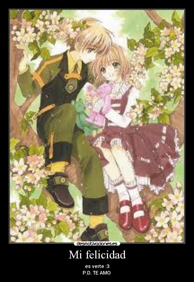 Mi felicidad -
