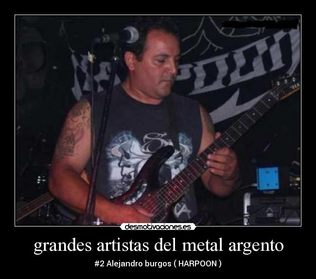 grandes artistas del metal argento -