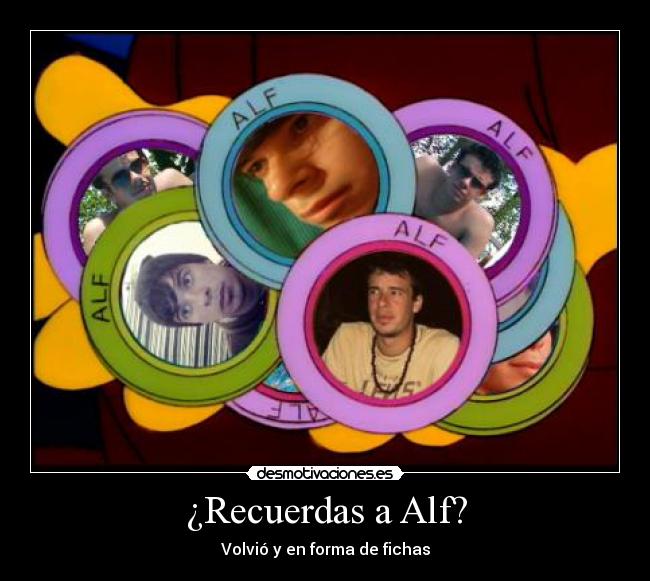 ¿Recuerdas a Alf? - Volvió y en forma de fichas