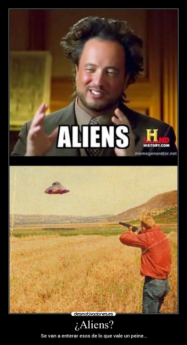 ¿Aliens? - 