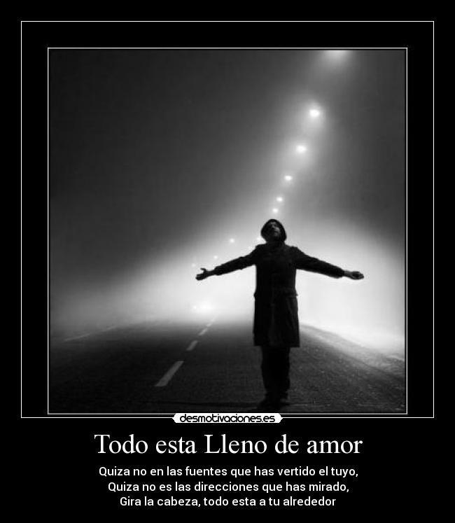 Todo esta Lleno de amor - 