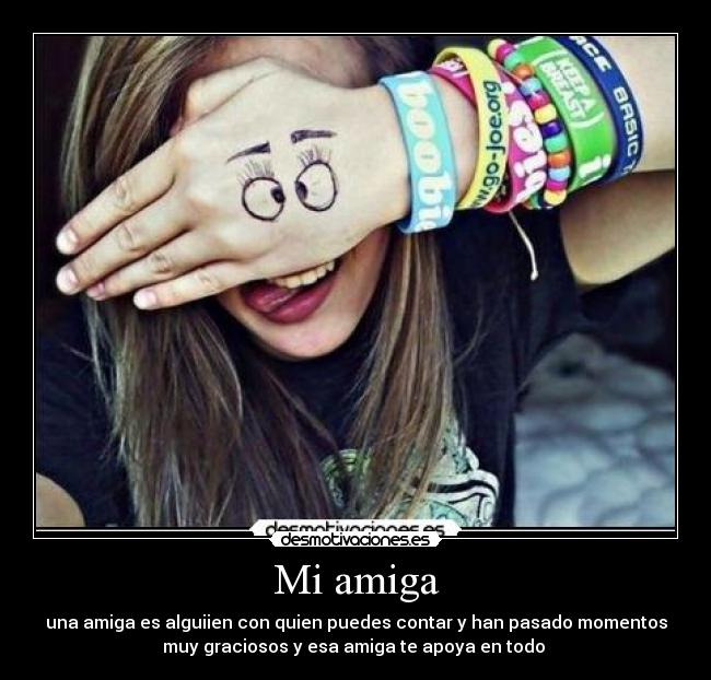 Mi amiga -