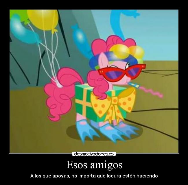 carteles amigos little pony friendship magic pinkie pie disfrazada desmotivaciones