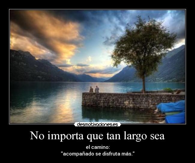 No importa que tan largo sea -