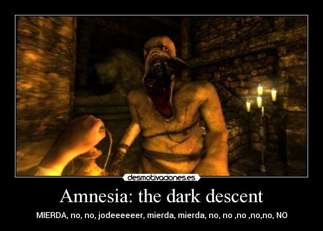 Amnesia: the dark descent -