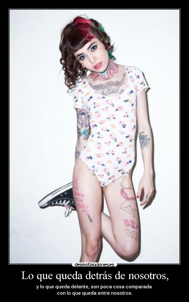 Lo que queda detrás de nosotros, -