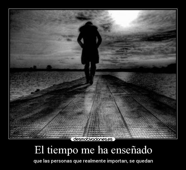 El tiempo me ha enseñado - 