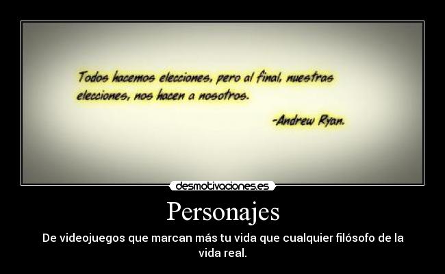 Personajes -