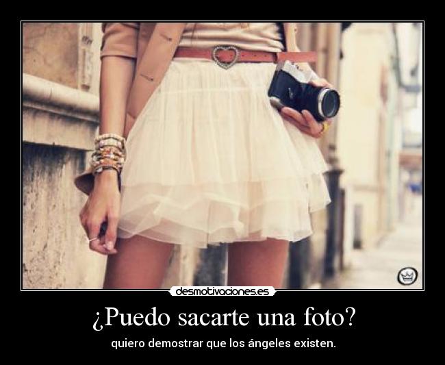 ¿Puedo sacarte una foto? - 