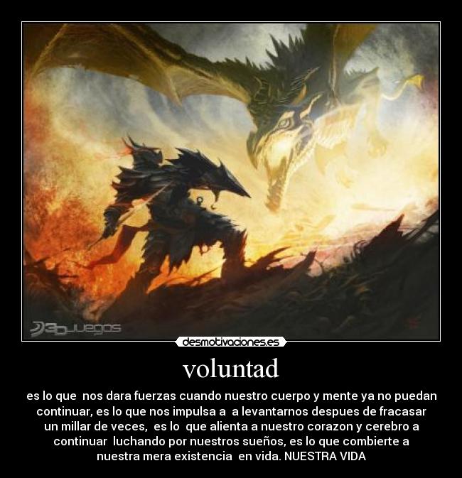 voluntad -