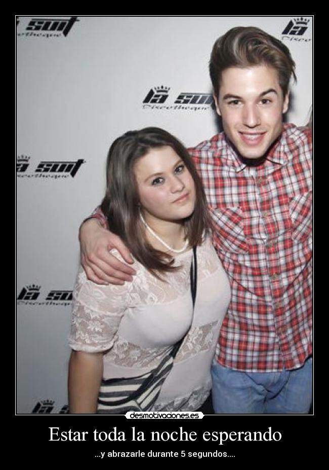 Estar toda la noche esperando - 