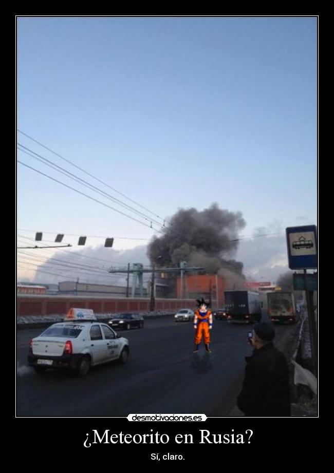 ¿Meteorito en Rusia? -