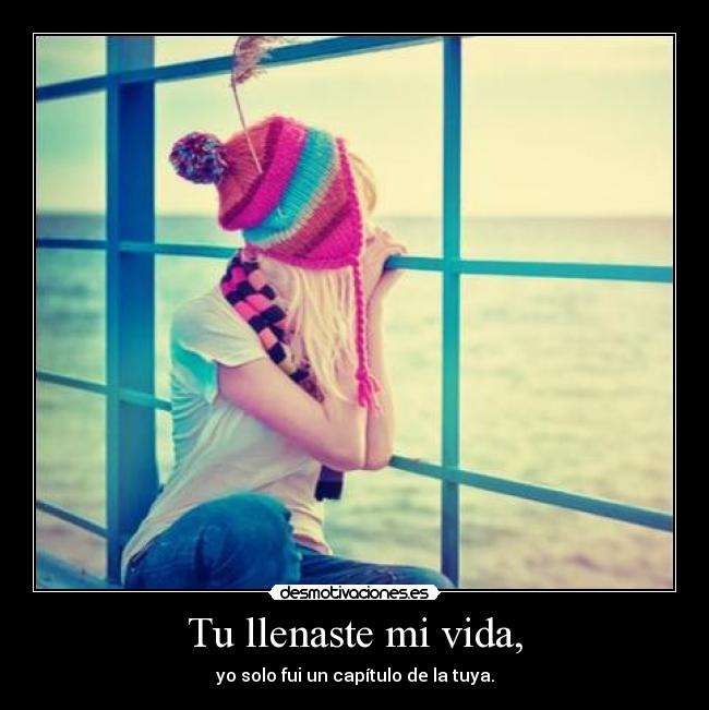 Tu llenaste mi vida, -