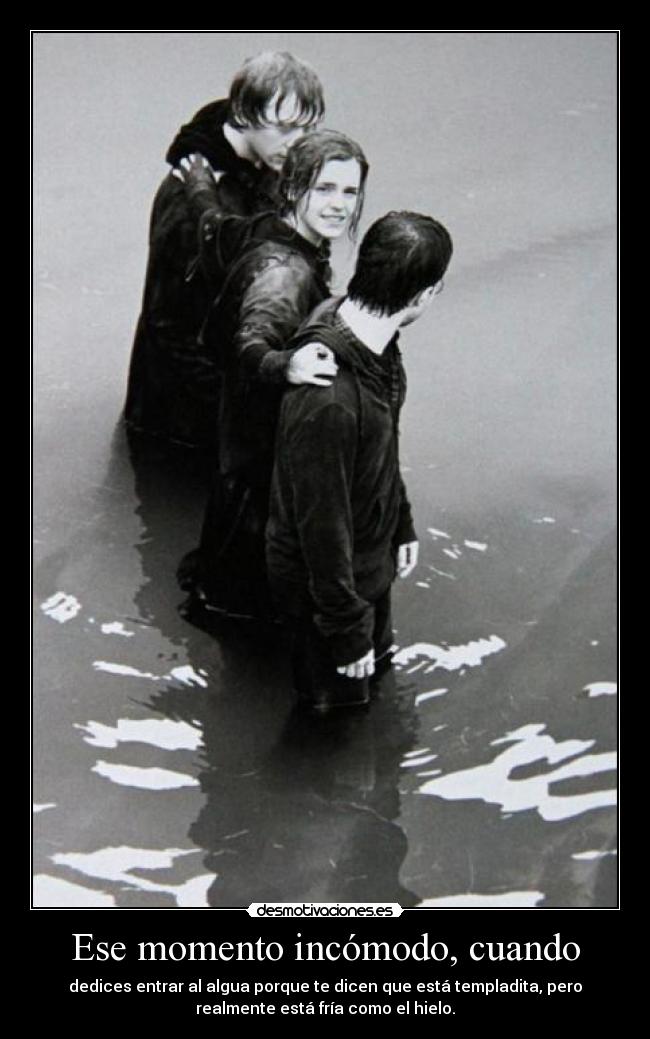 carteles fria como hielo harry potter momento incomodo desmotivaciones