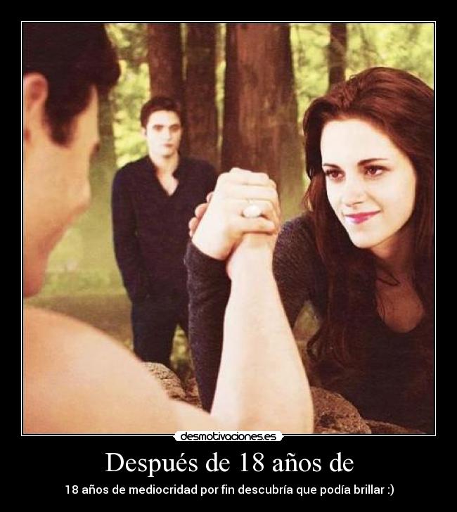 Después de 18 años de -