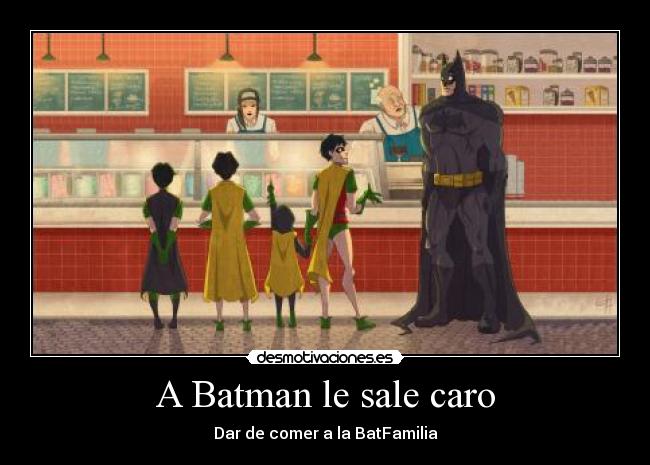 A Batman le sale caro -