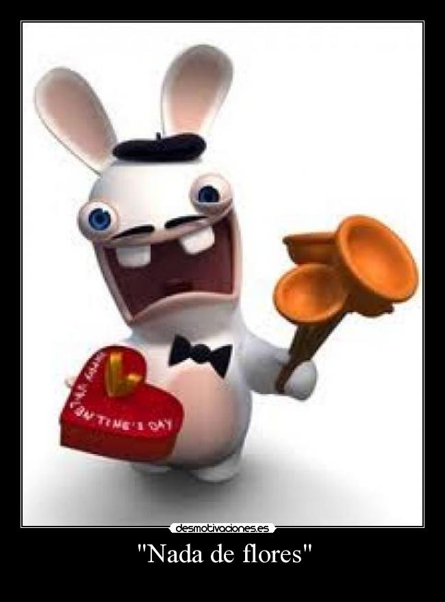 Nada de flores - 