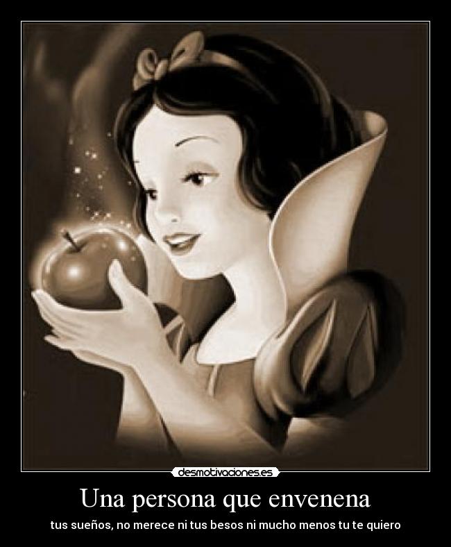 Una persona que envenena - 