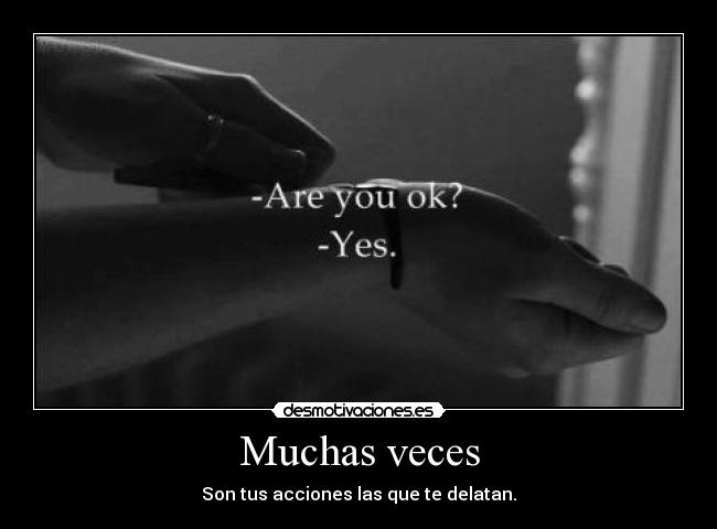 Muchas veces -