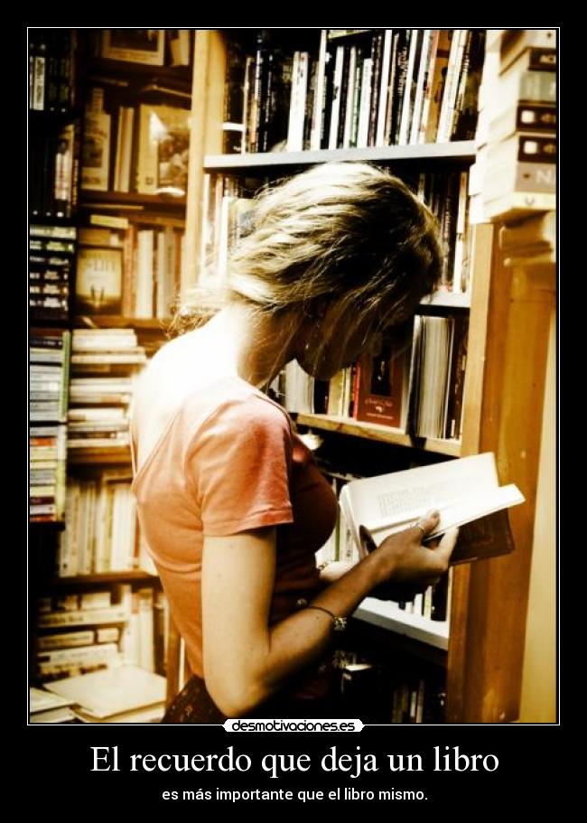 El recuerdo que deja un libro - 