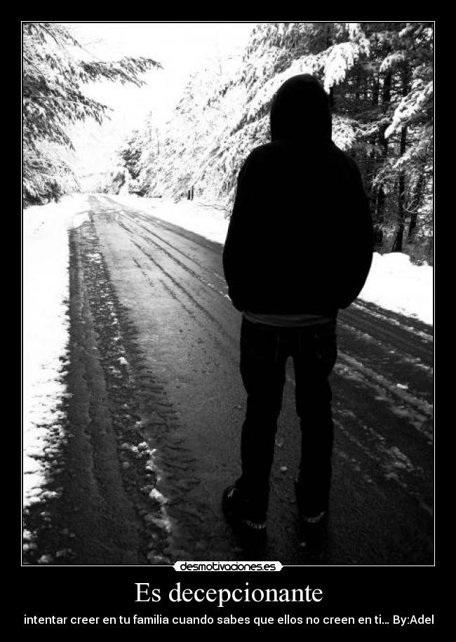 carteles familia alone adel desmotivaciones