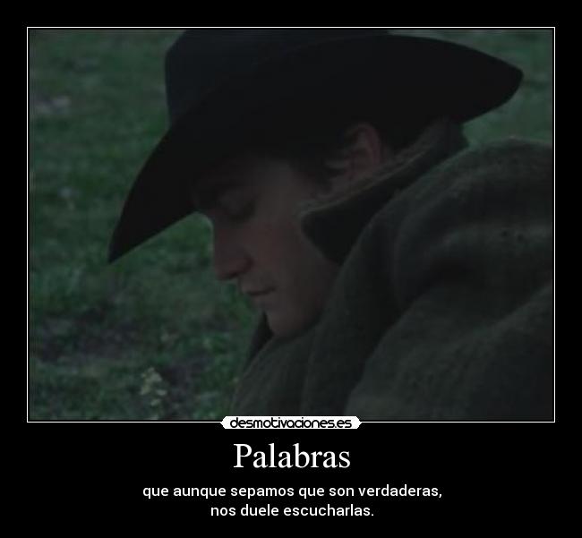 Palabras -