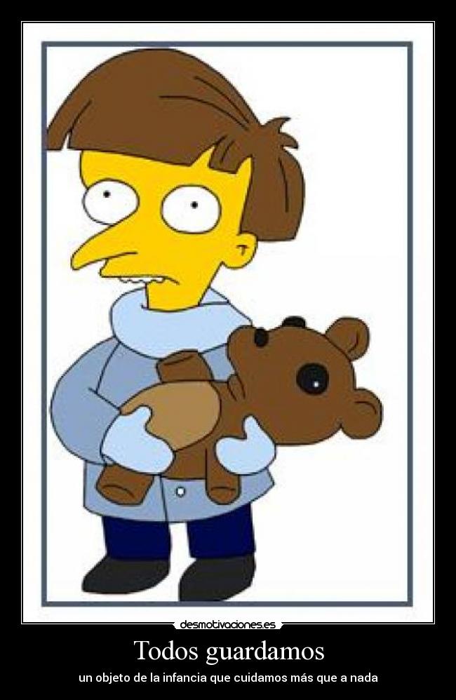 carteles objetos infancia recuerdos desmotivaciones