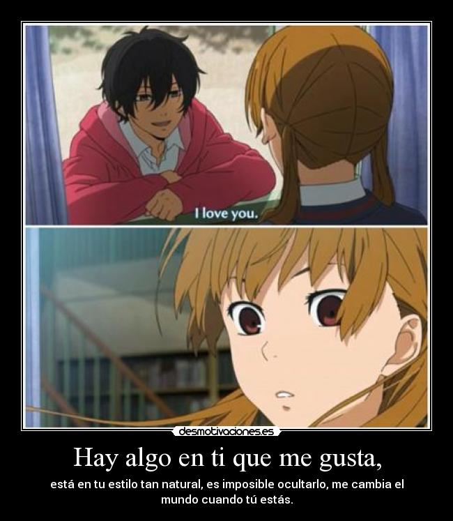 carteles anime manga otaku tonari kaibutsu kun haru enamorado shisuku desmotivaciones