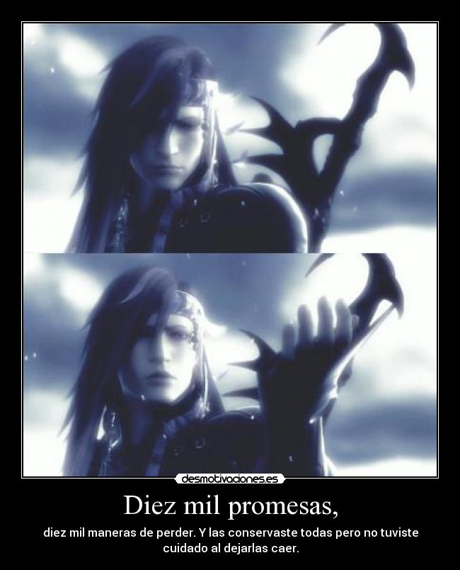 carteles promesas final fantasy xiii caius ballad harukaze linkin park powerless desmotivaciones