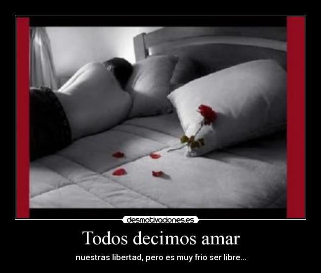 Todos decimos amar - 
