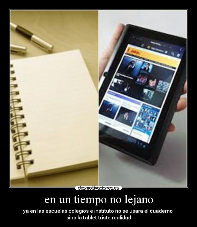 en un tiempo no lejano -