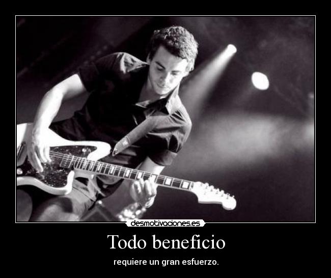 Todo beneficio -